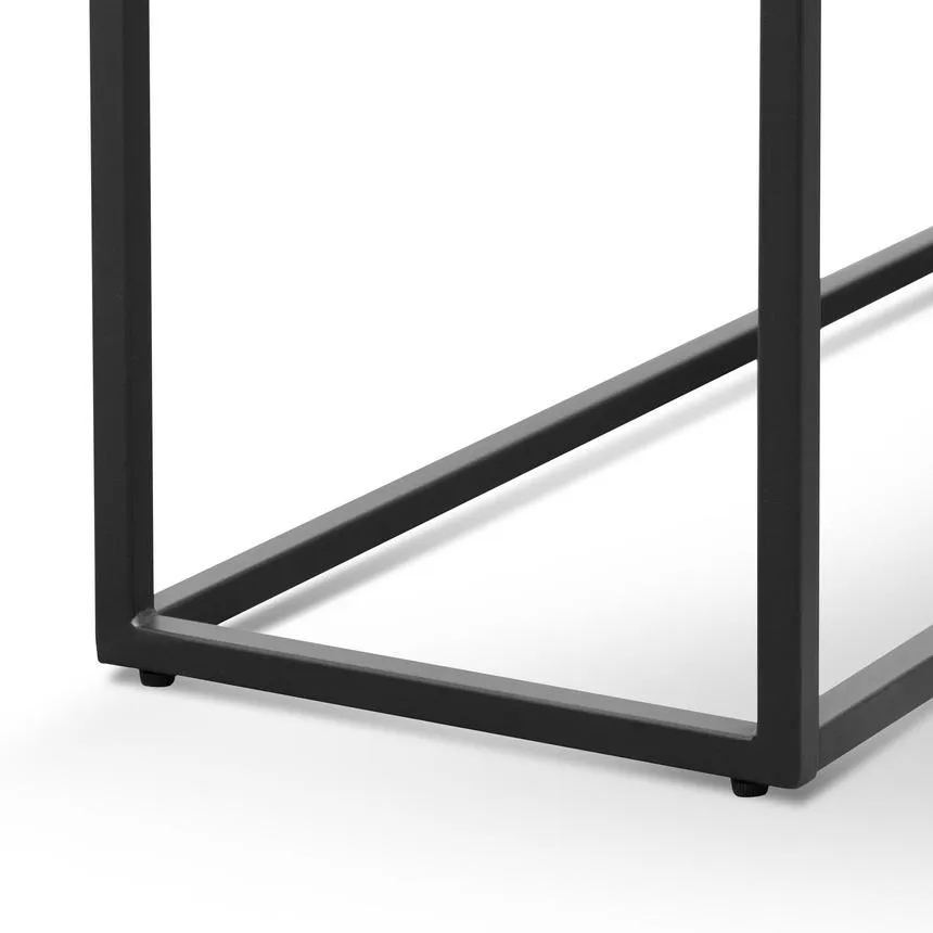 1.6m Console Table - Full Black