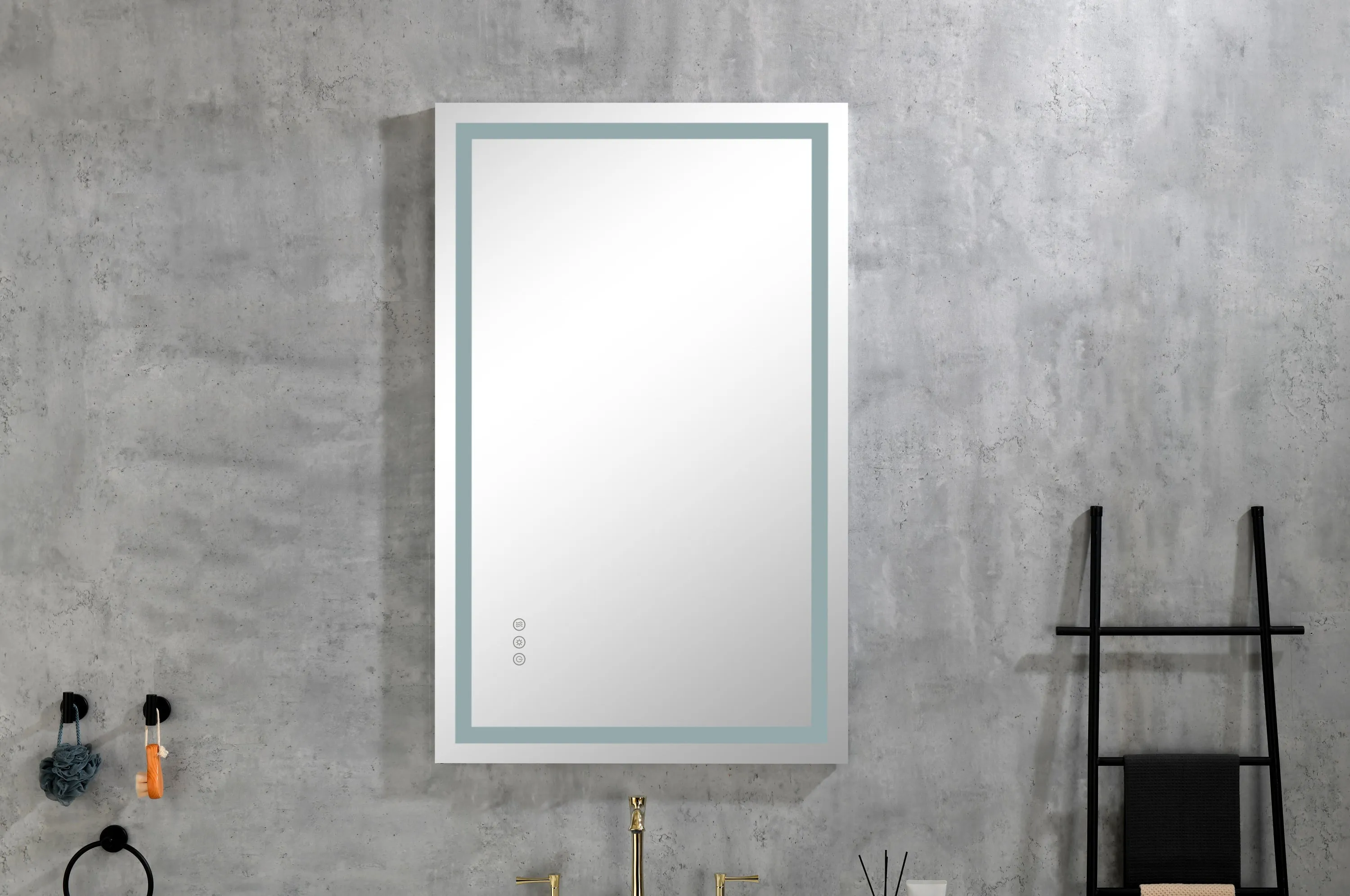 36*30in Led Mirror for Bathroom with Lights,Dimmable,Anti-Fog,Lighted Bathroom Mirror with Smart Touch Button,Memory Function(Horizontal/Vertical)