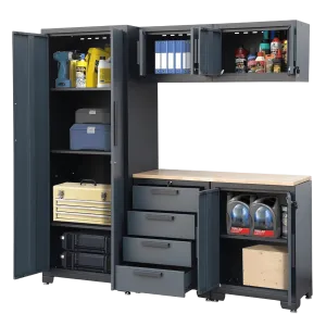 6-Piece Garage Storage Cabinet Set