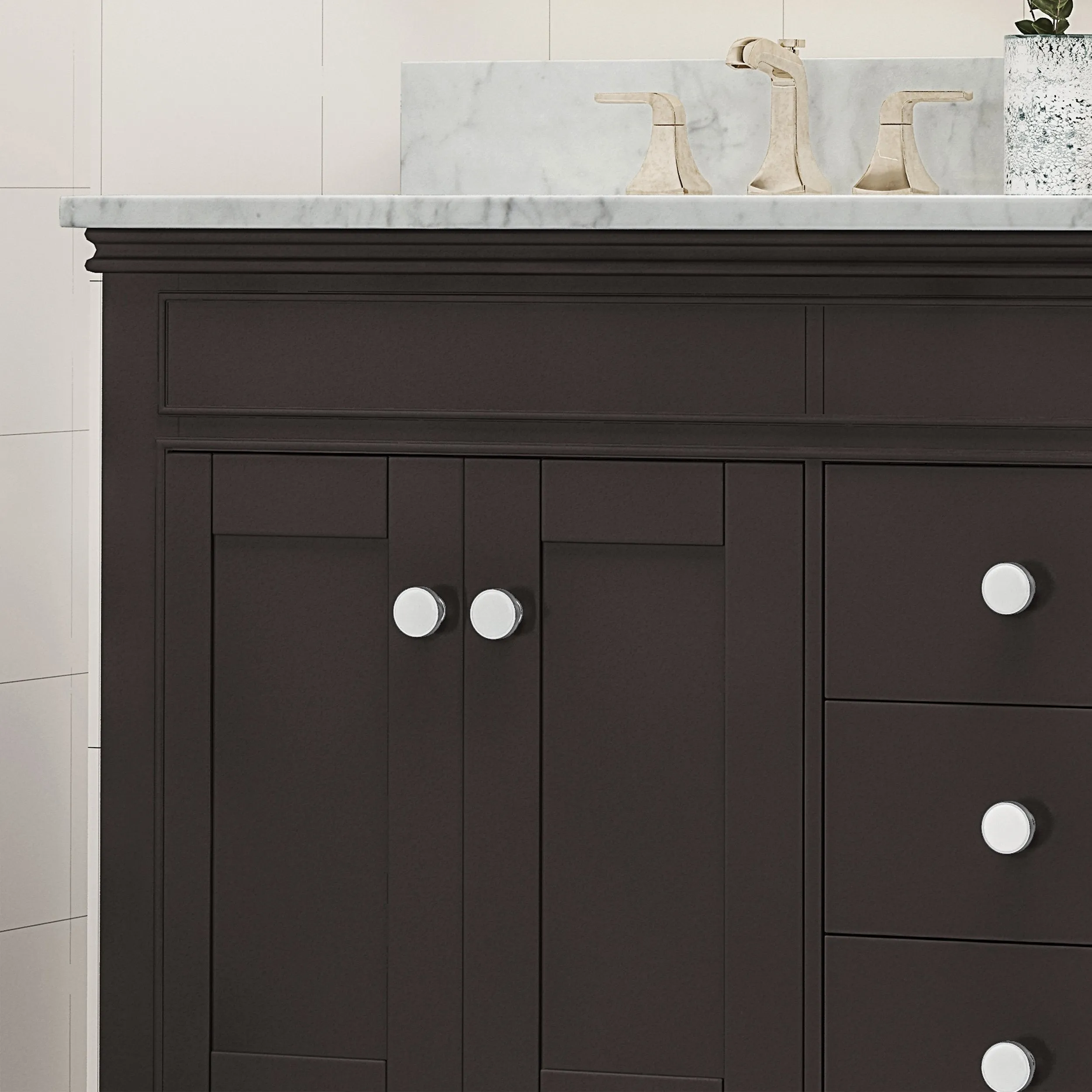 60" Wood Bathroom Vanity (Counter Top Not Included) - NH448703