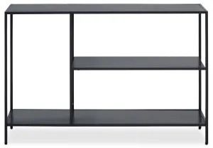 Acero Black Console Table