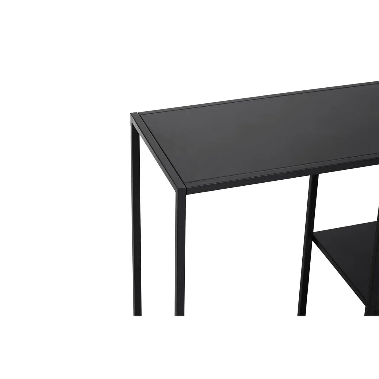 Acero Black Console Table