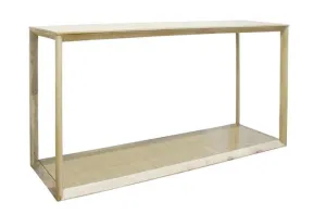 Adina Cane Detail Console Table