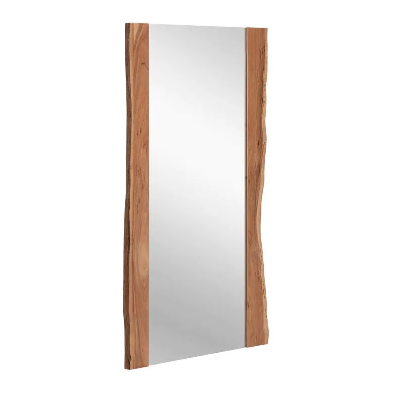 Aquila Rectangle Wood Mirror