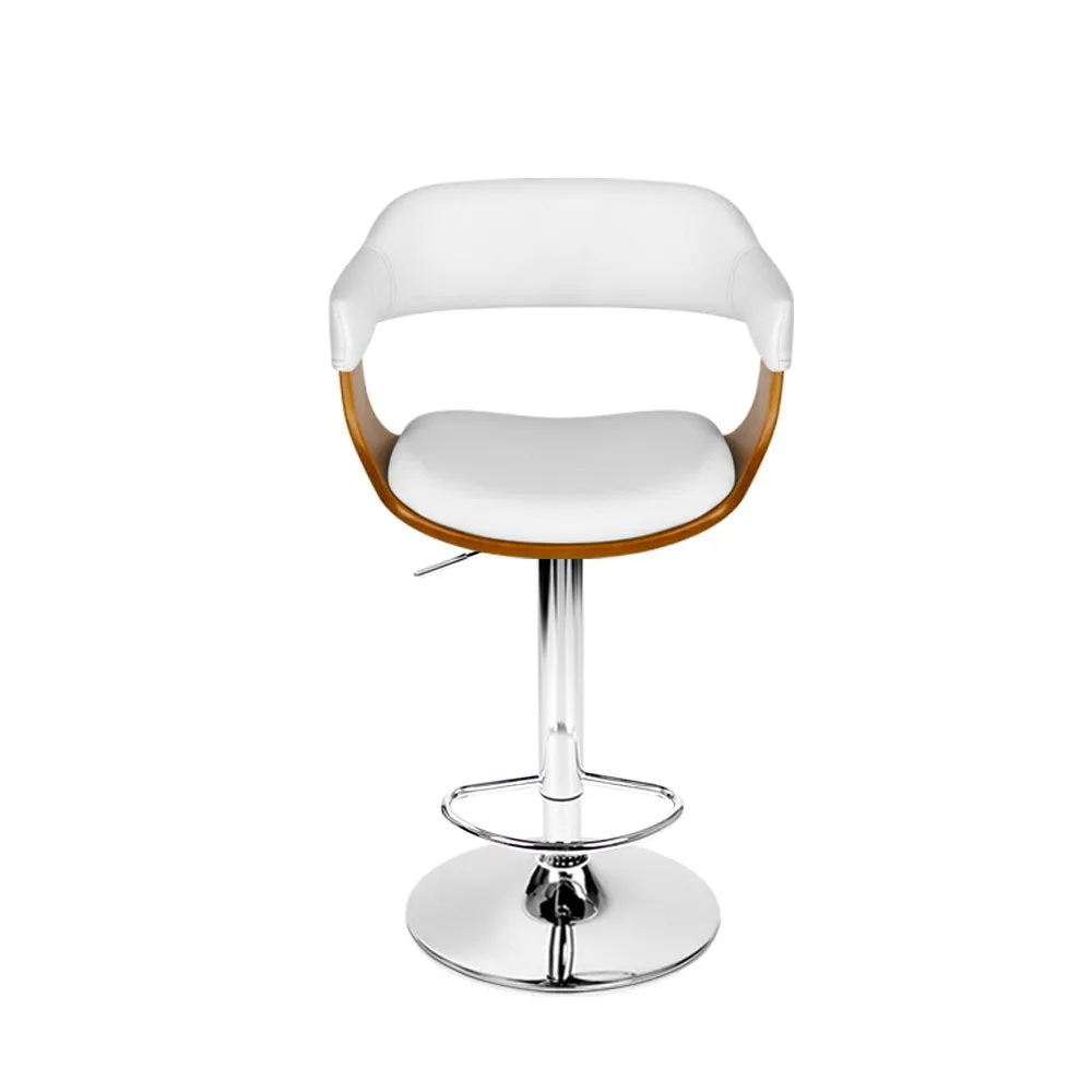 Artiss Wooden Bar Stool - White