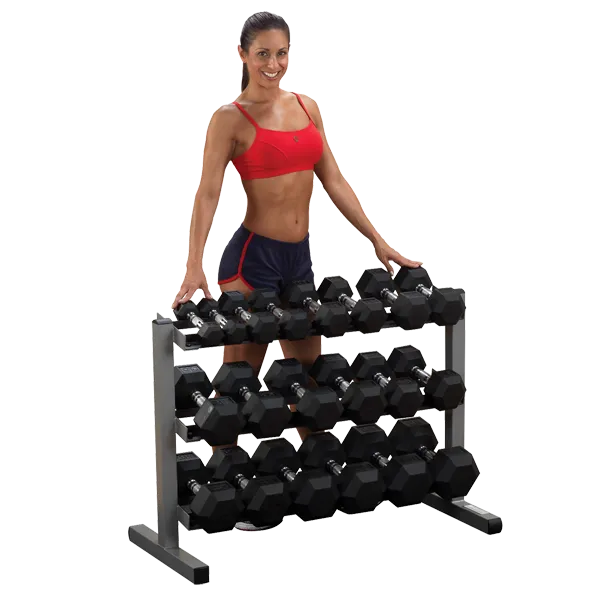 Body Solid 3 Tier Dumbbell Rack