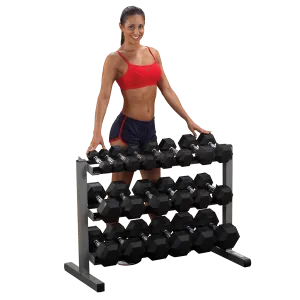 Body Solid 3 Tier Dumbbell Rack