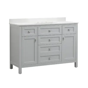 Cahaba Juniper Freestanding Vanity Cabinet 48" Width