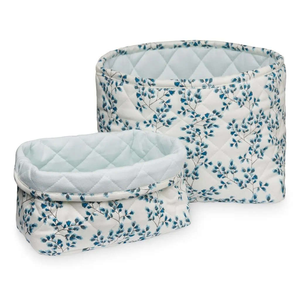 Cam Cam Copenhagen - Quilted Storage Basket, Set of two - Fiori