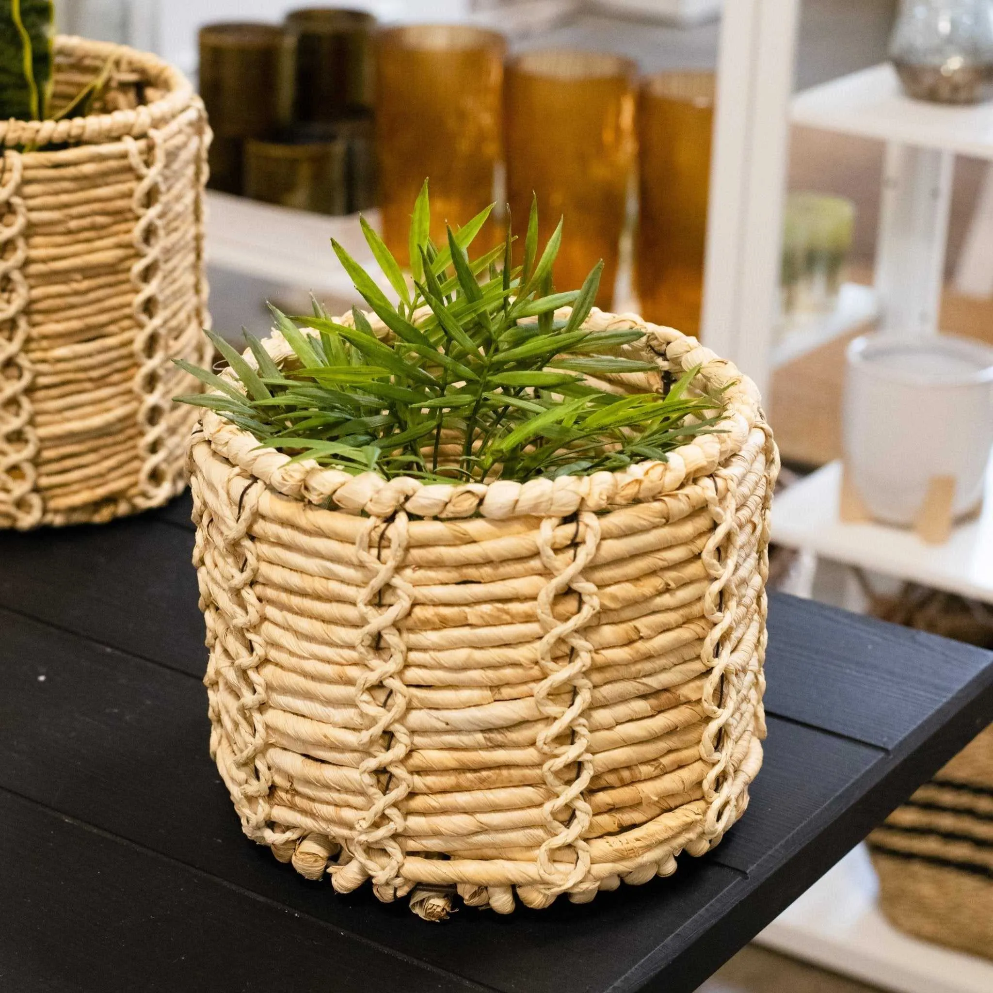 Carmel Basket Pot