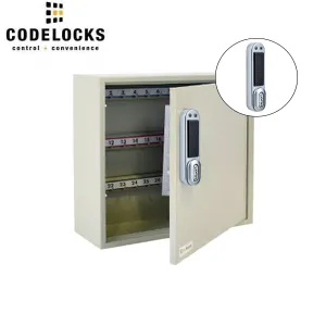 CodeLocks - Key Secure Hook Key Cabinet w/ KL1000 - RFID - Keyless Access - Private & Public Function - Master & User - Optional Storage