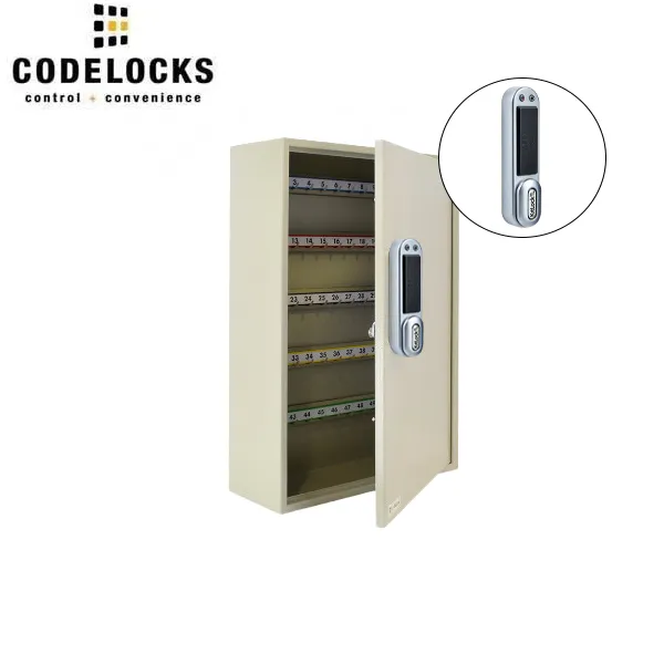 CodeLocks - Key Secure Hook Key Cabinet w/ KL1000 - RFID - Keyless Access - Private & Public Function - Master & User - Optional Storage