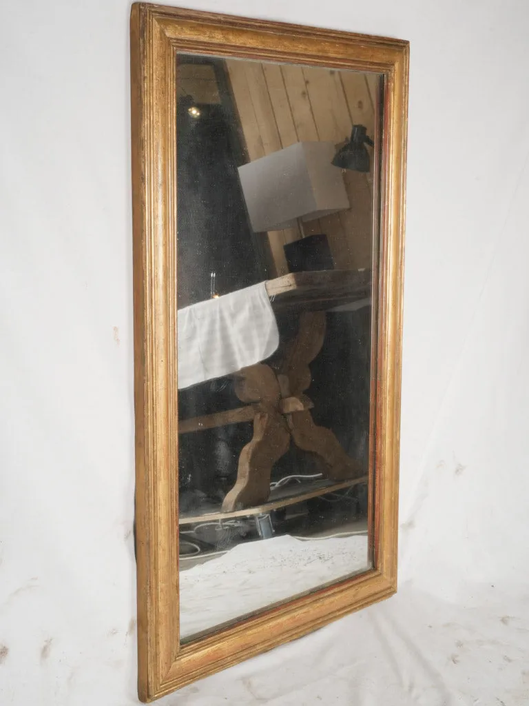 Directoire Period Mirror w/ Giltwood Frame & Mercury Glass - 50¾"