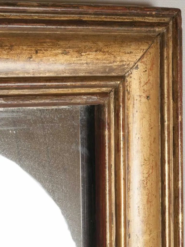 Directoire Period Mirror w/ Giltwood Frame & Mercury Glass - 50¾"