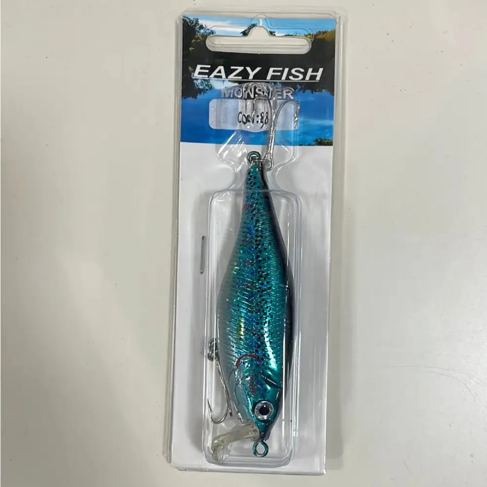 Eazy Fish Monster Rainbow Trout Double Tri Fishing Hook Col: 8