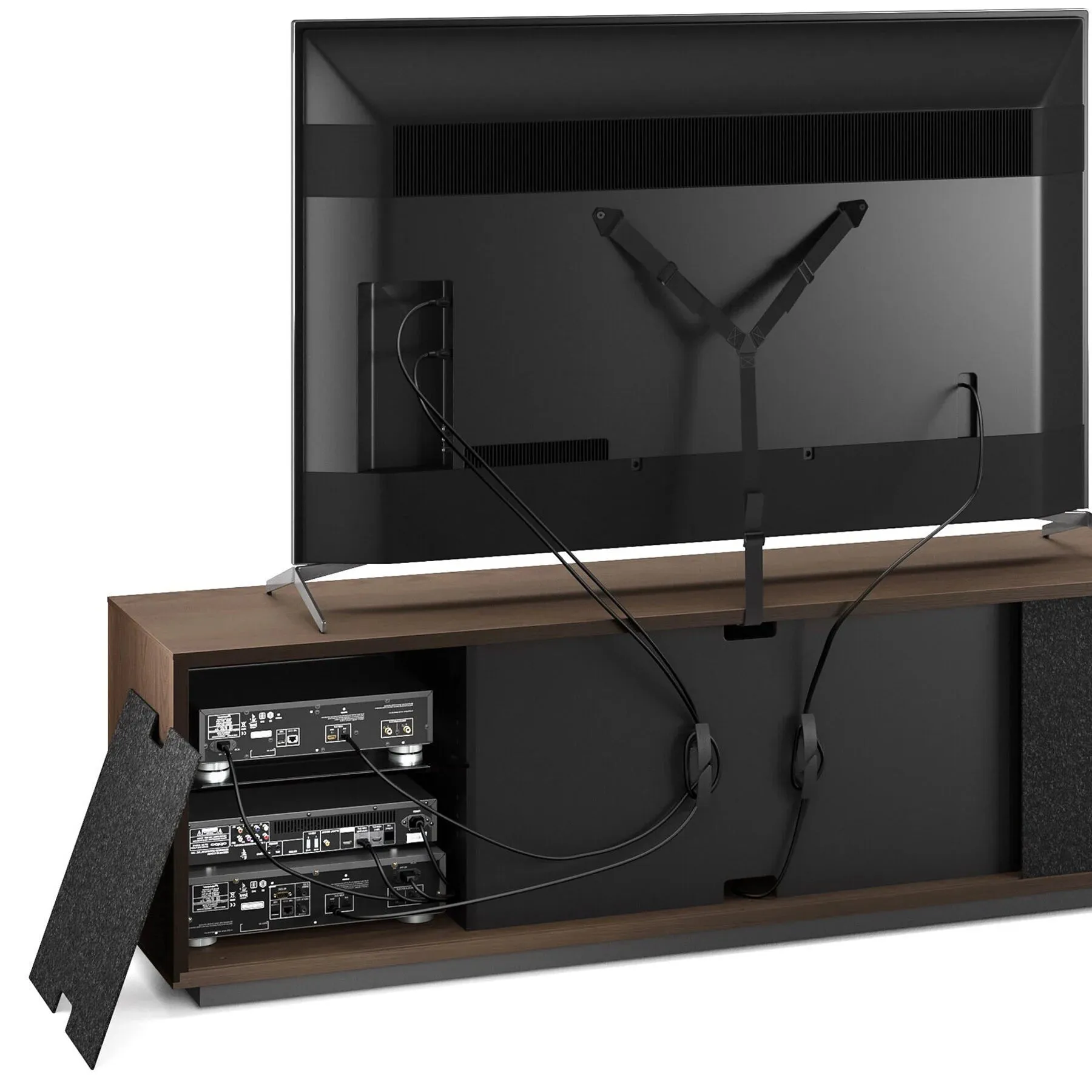 Elements 8709 Constellation Media Cabinet with Console Base