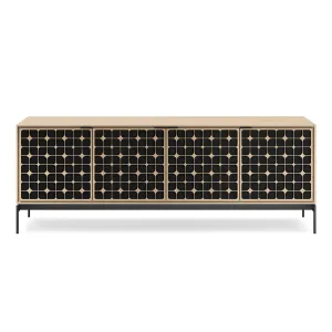 Elements 8709 Constellation Media Cabinet with Console Base