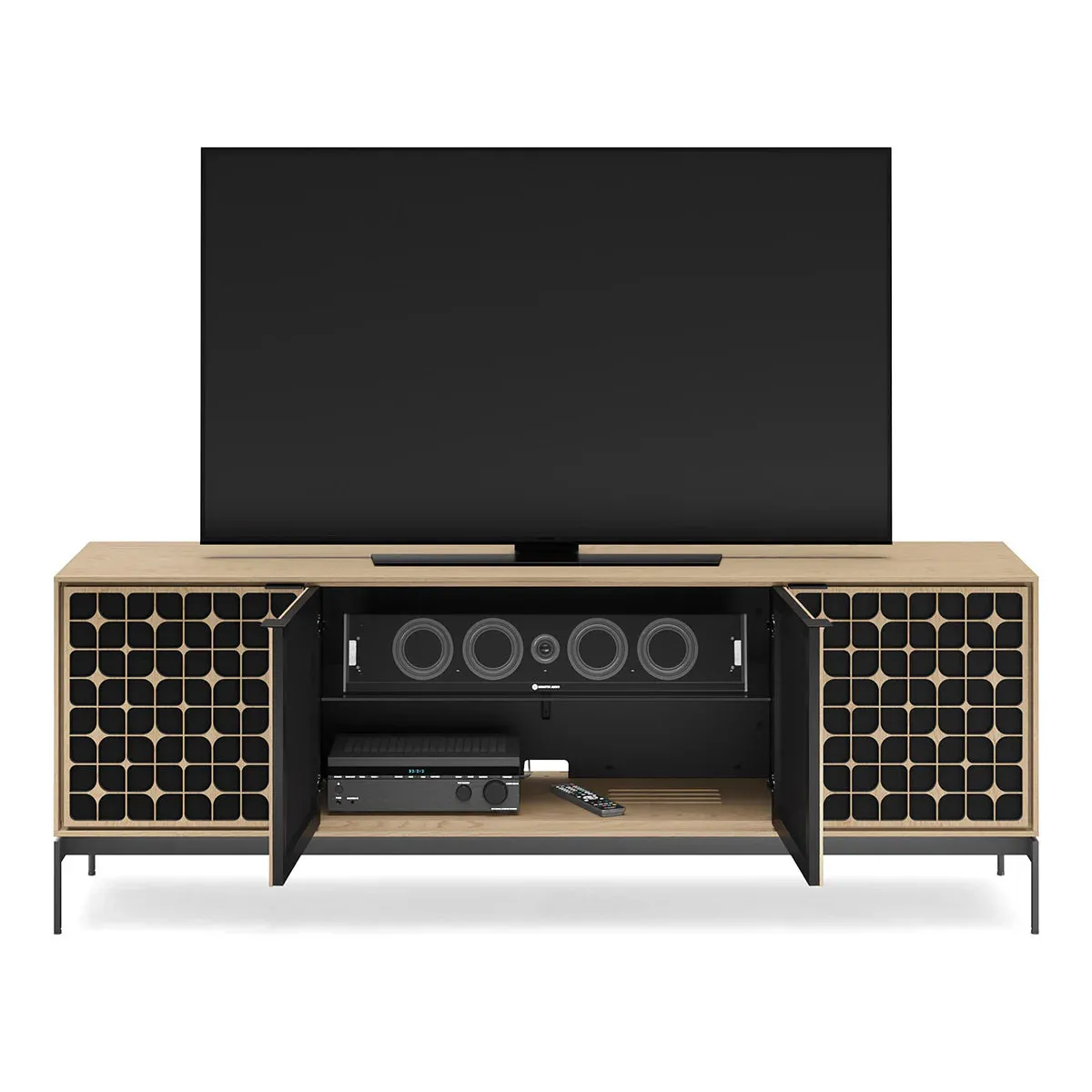 Elements 8709 Constellation Media Cabinet with Console Base