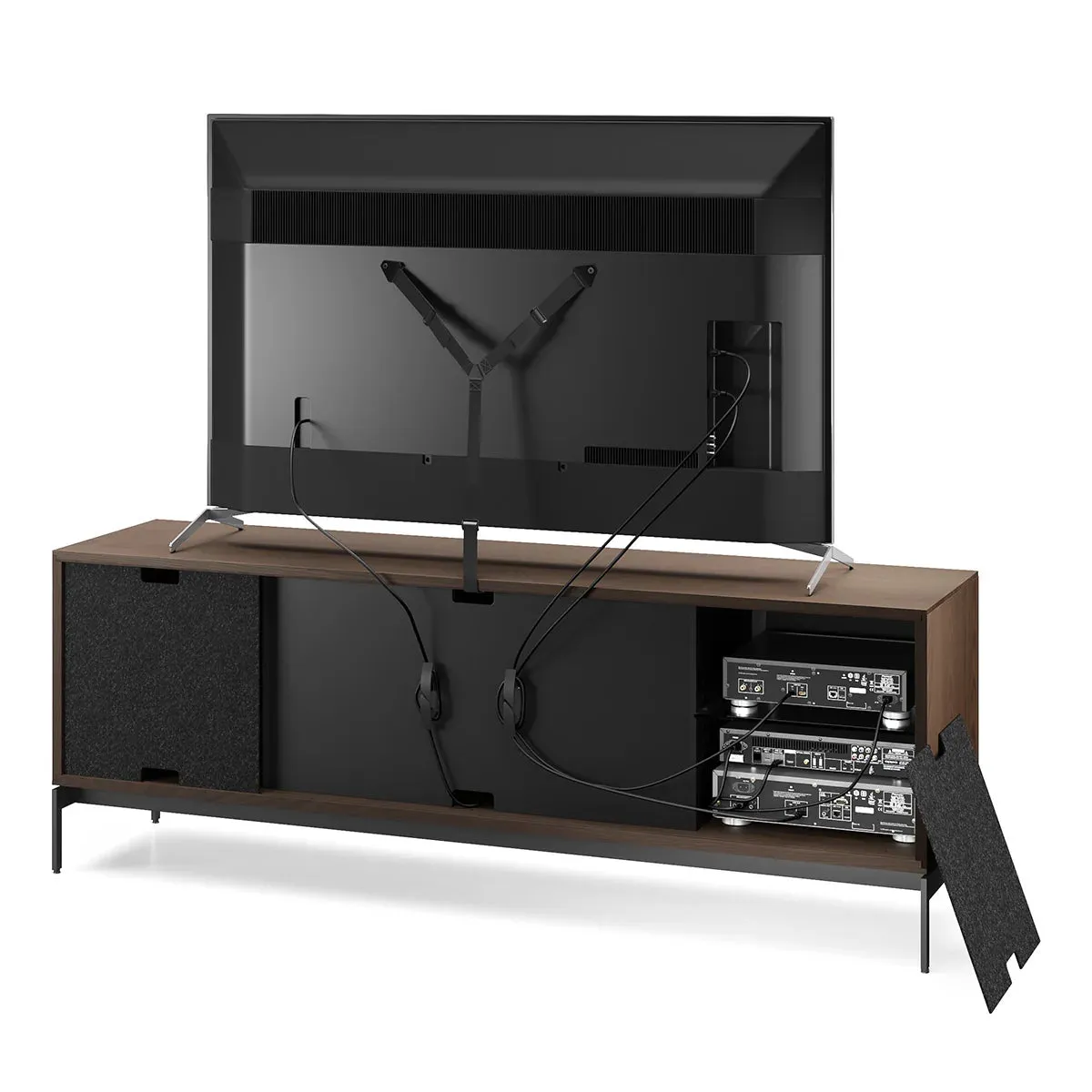 Elements 8709 Constellation Media Cabinet with Console Base