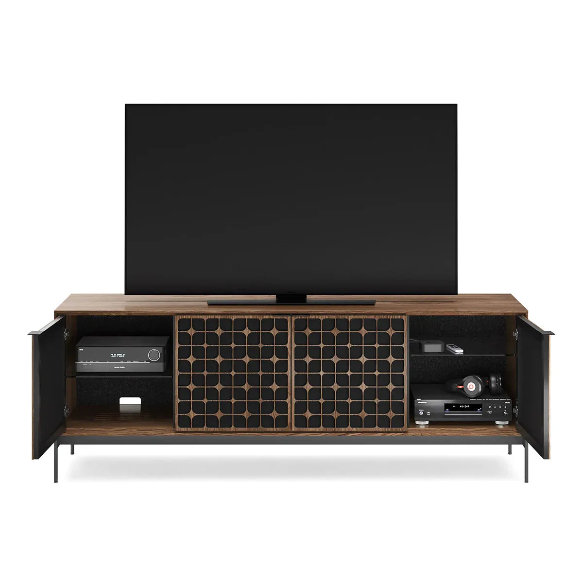 Elements 8709 Constellation Media Cabinet with Console Base