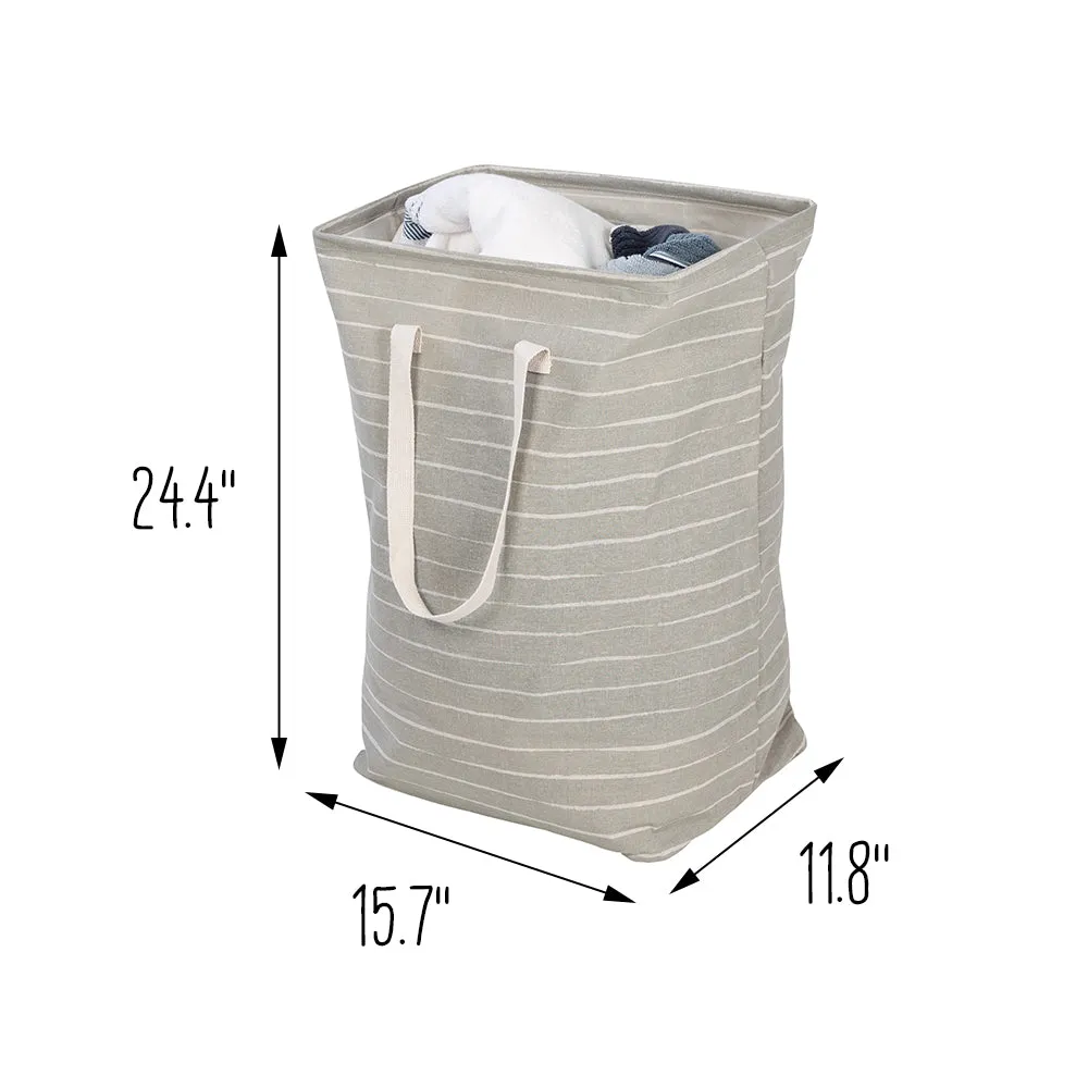 Foldable Fabric Laundry Hampers with Handles (Set of 2)