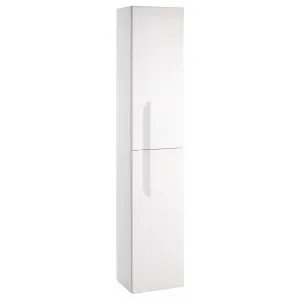 Frontline Vitale Tall Wall Unit - Gloss White