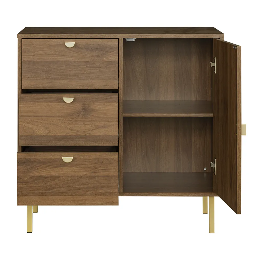 Georgine 1 Door 3 Drawer Buffet