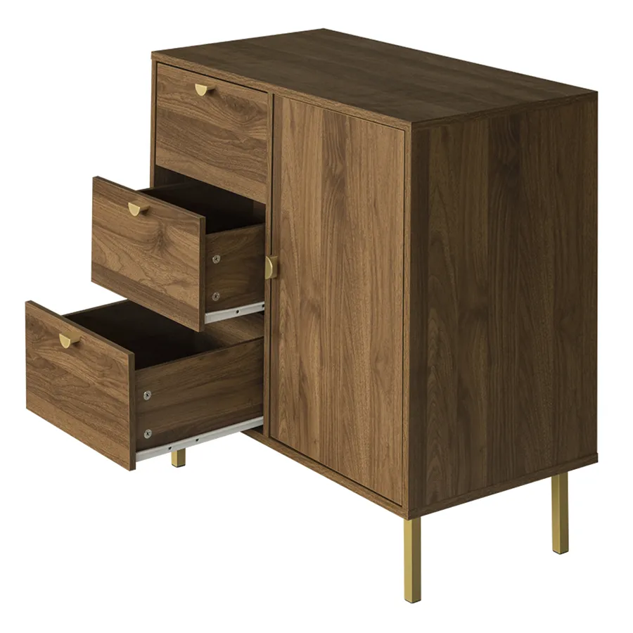 Georgine 1 Door 3 Drawer Buffet