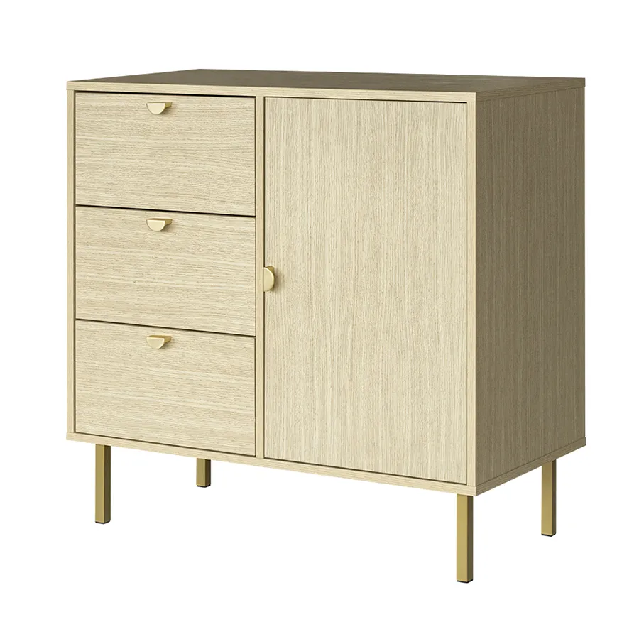 Georgine 1 Door 3 Drawer Buffet