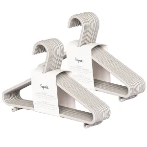 gray wheat straw hangers (30 per set)