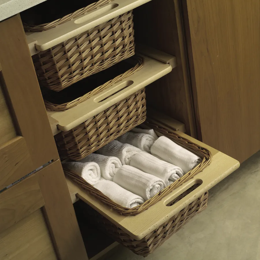 Hafele Wicker Basket, With Frame Handles