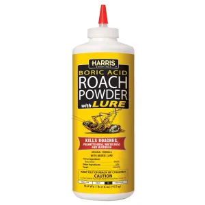 Harris Boric Acid Roach Powder with Lure