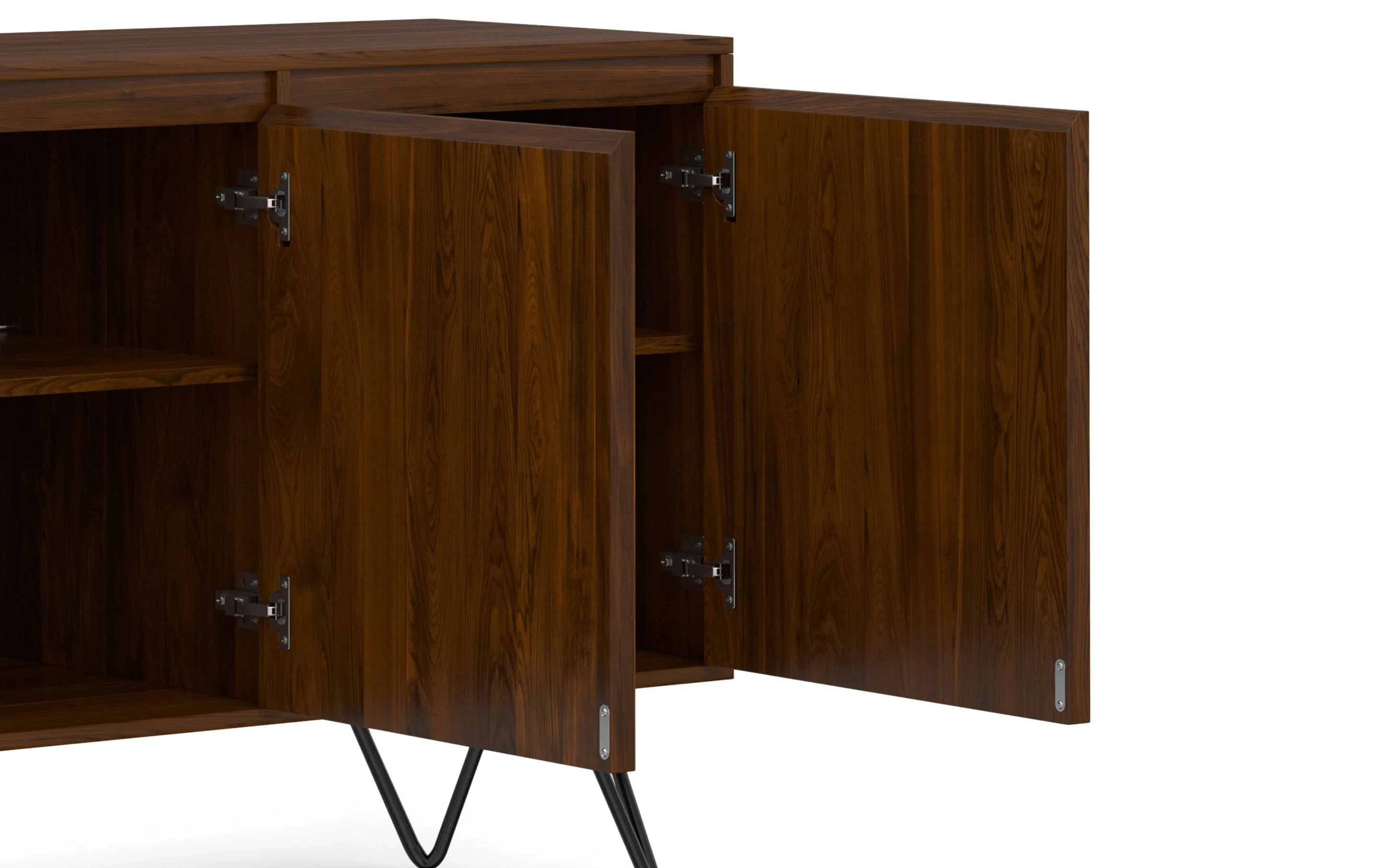 Hunter 3 Door Sideboard Buffet in Walnut