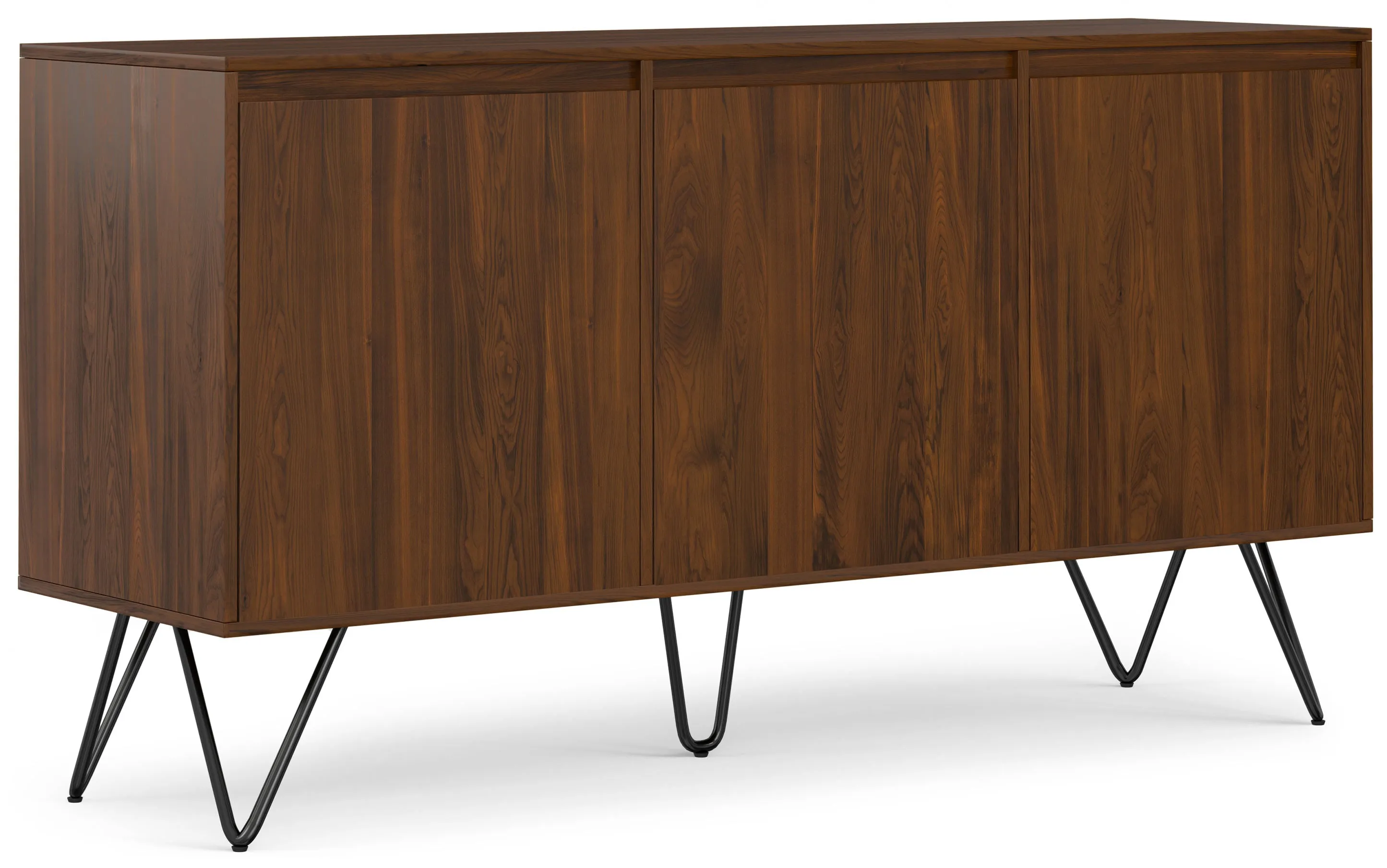 Hunter 3 Door Sideboard Buffet in Walnut