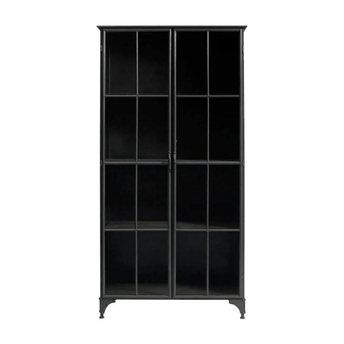 Iron Cabinet | Black 97x44x184cm