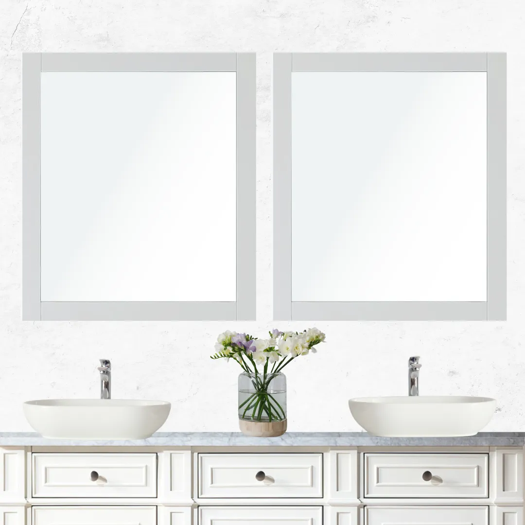 Julie Vanity Mirror Set, 28" x 32" - 2 Pack