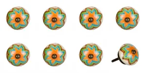 Knob-It Home Decor Classic Cabinet & Drawer Knobs-Orange/Blue/Green/Copper