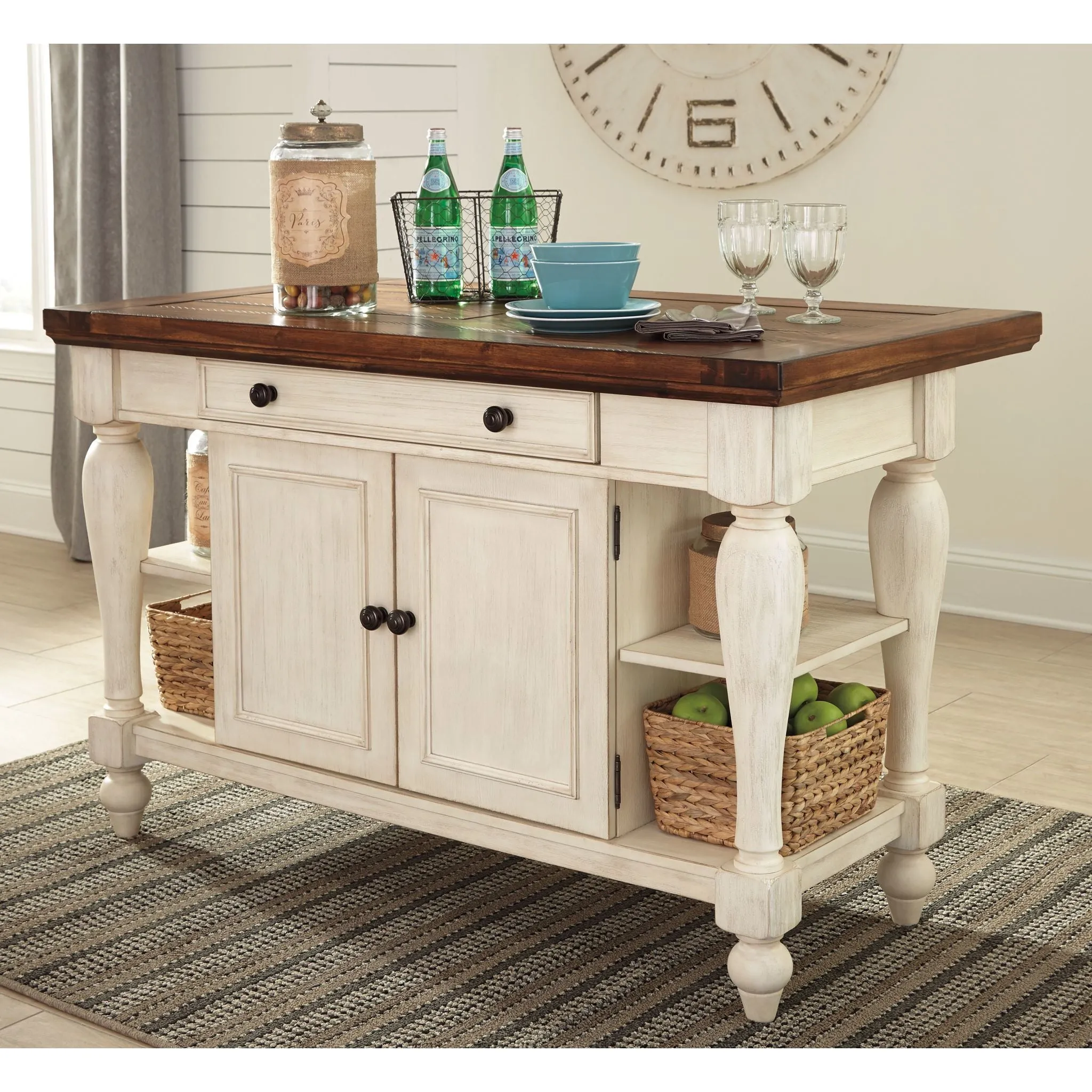 Marsilona-Exclusive 3 Piece Kitchen Island Set