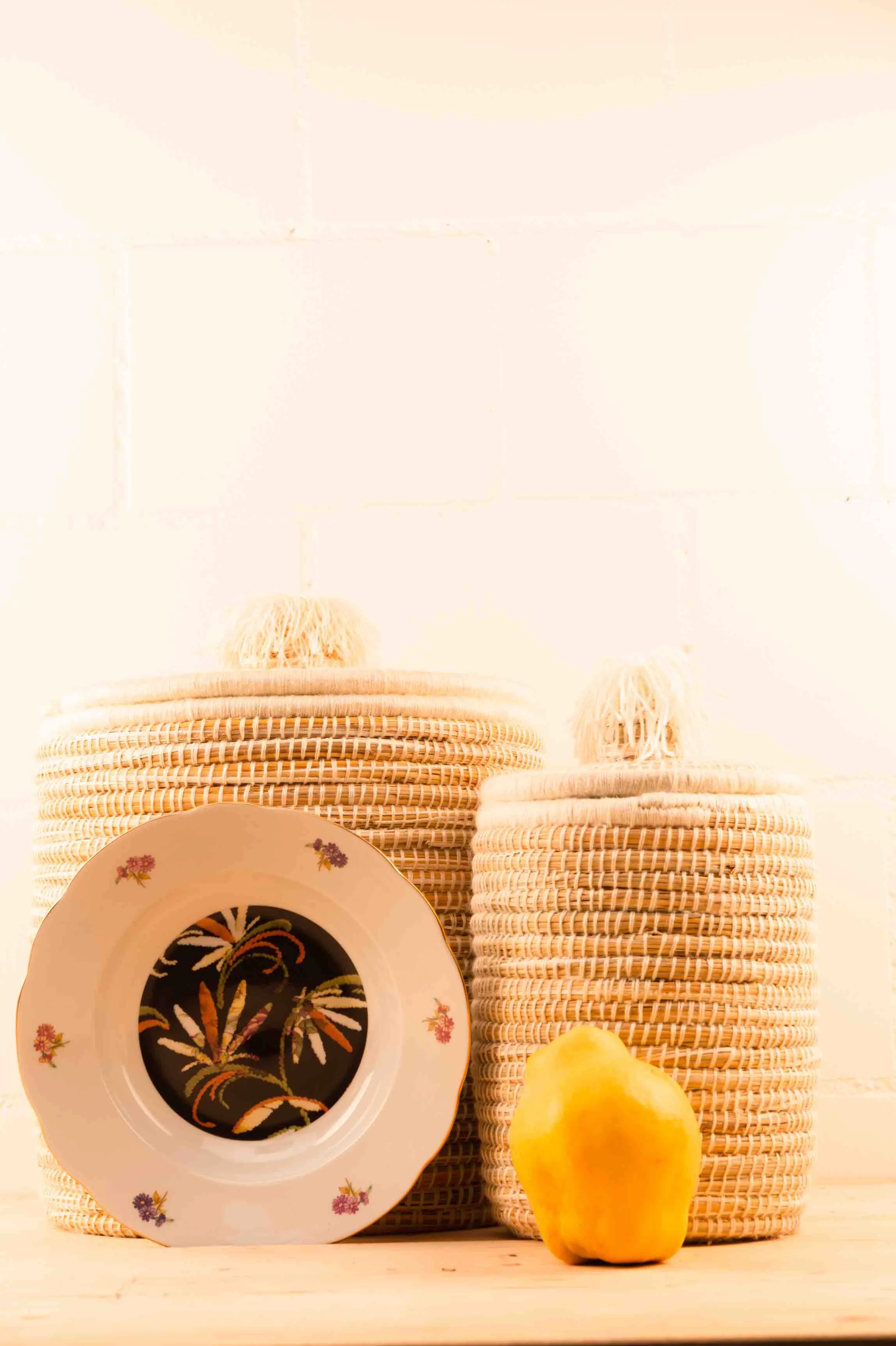 Medium Hand-Crafted Basket - ByAdushka