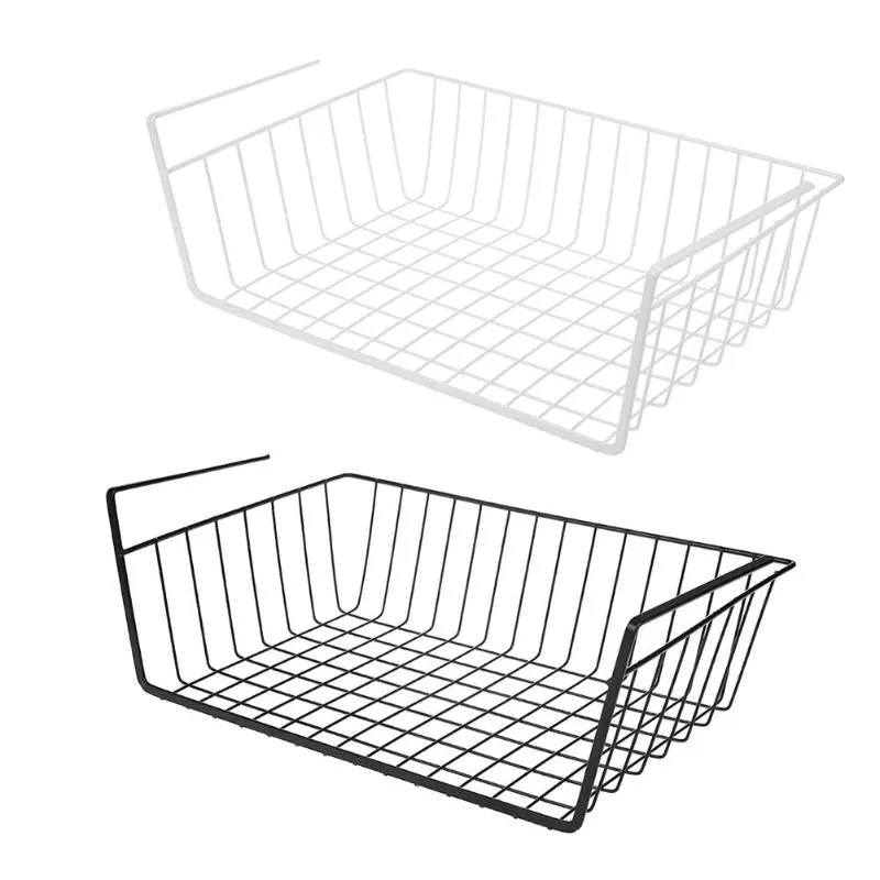 Metal Wrought Iron Home Storage Organizing Basket