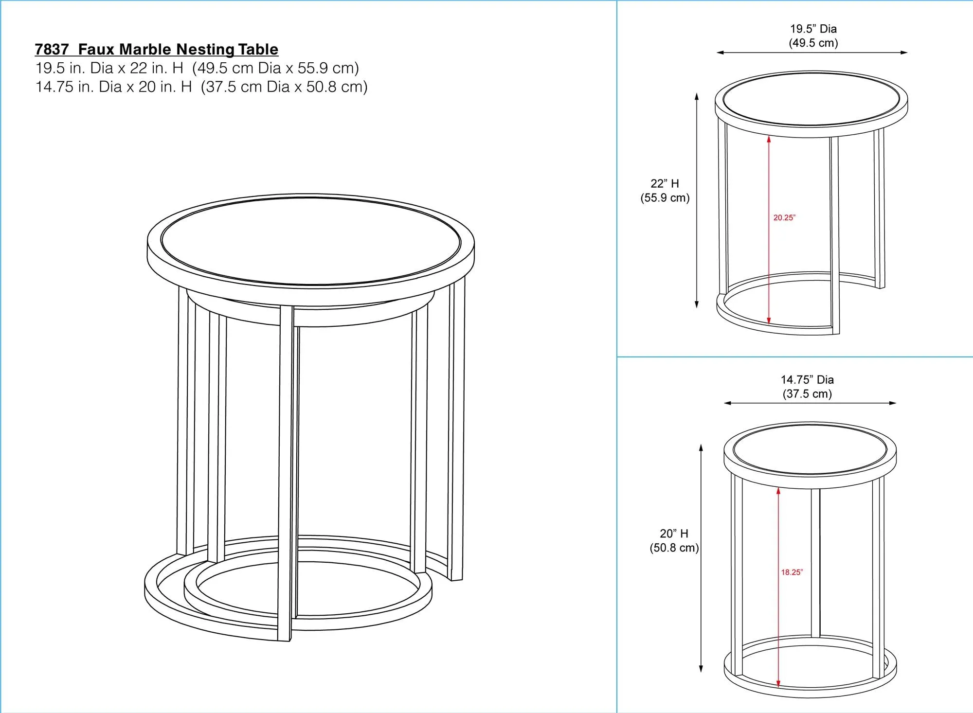 Moriah Nesting Side Tables