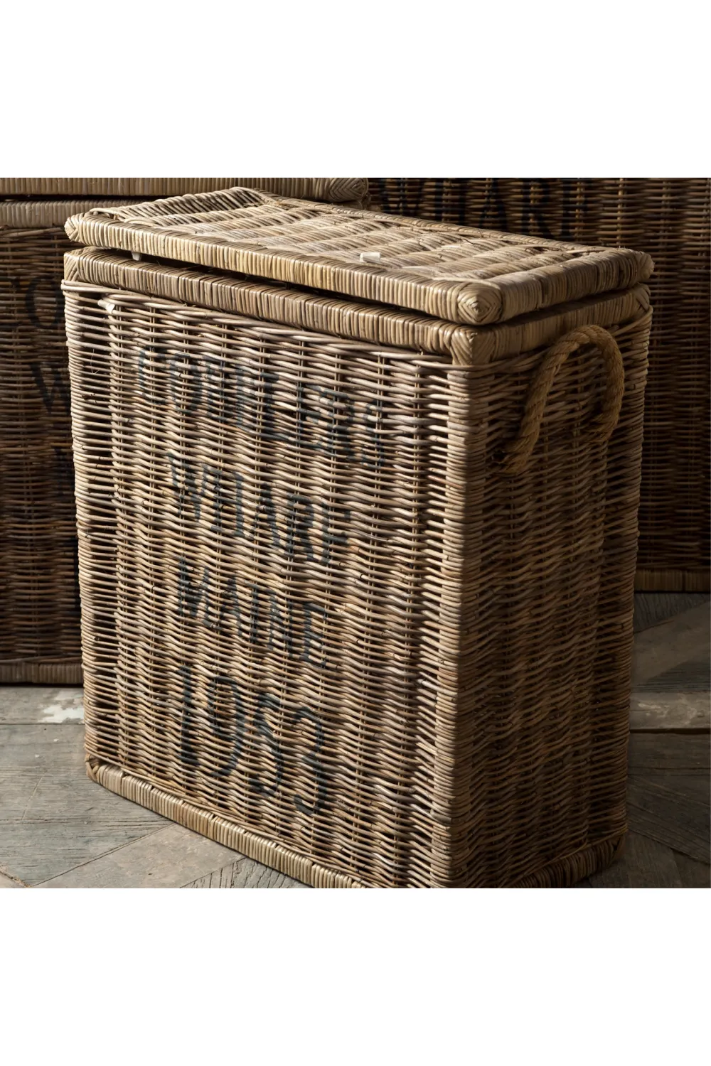 Natural Rattan Trunk | Rivièra Maison Cobblers Wharf