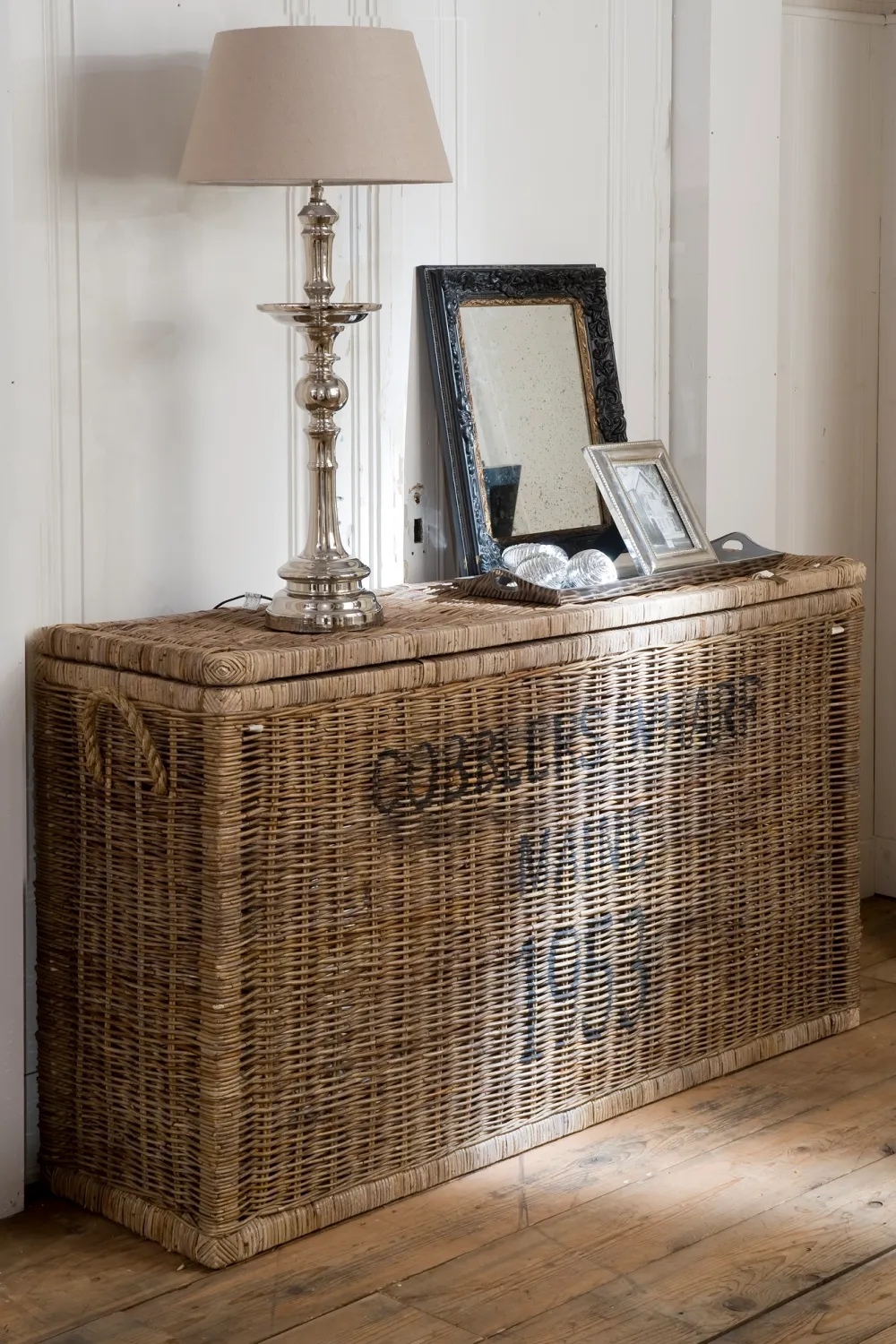 Natural Rattan Trunk | Rivièra Maison Cobblers Wharf