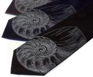 Nautilus Shell Necktie