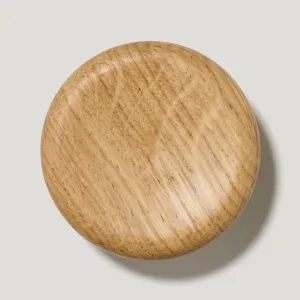 NORA Round Wooden Knob - Oak