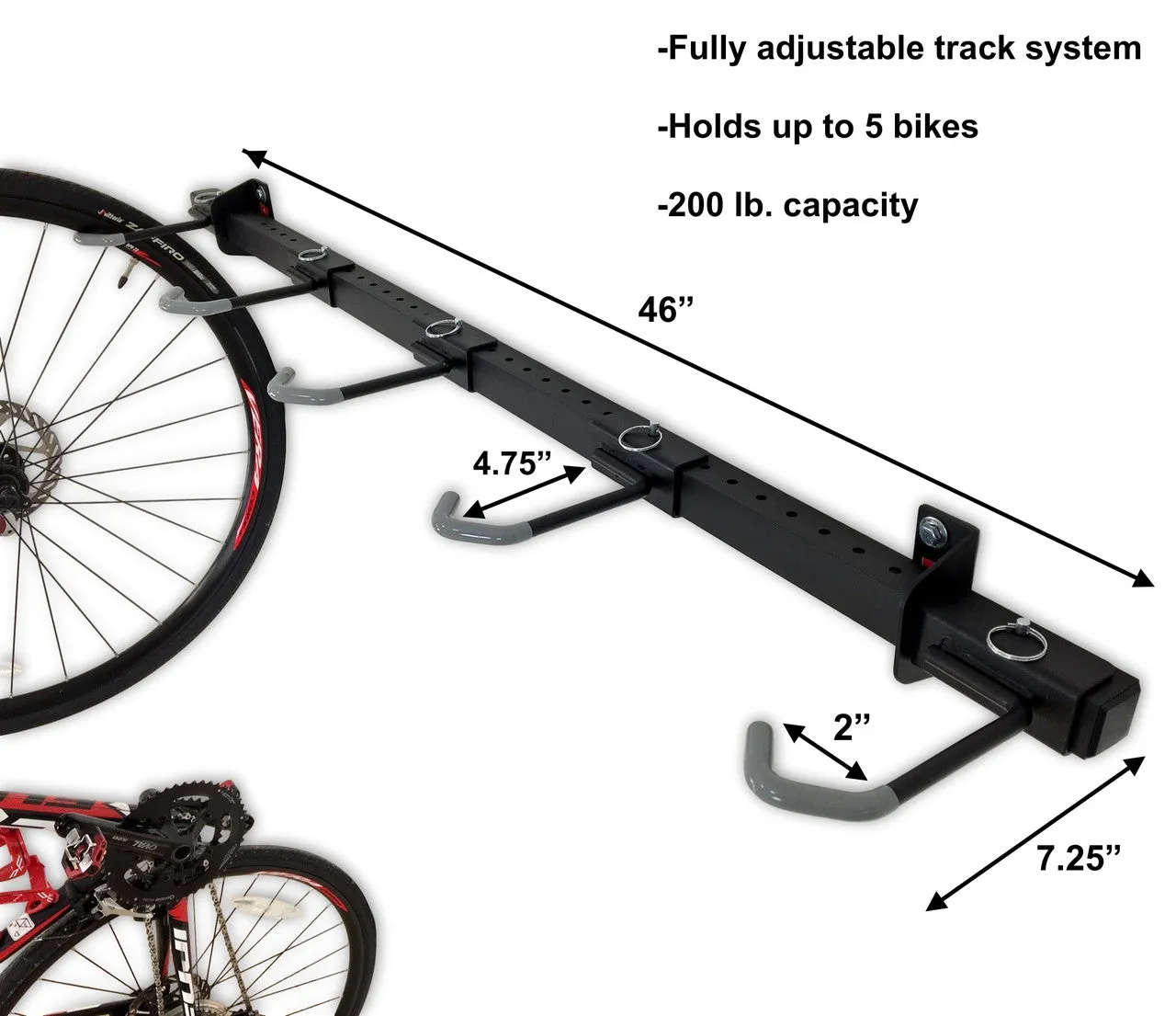 OUTLET | 5 Bike Essential Garage Rack