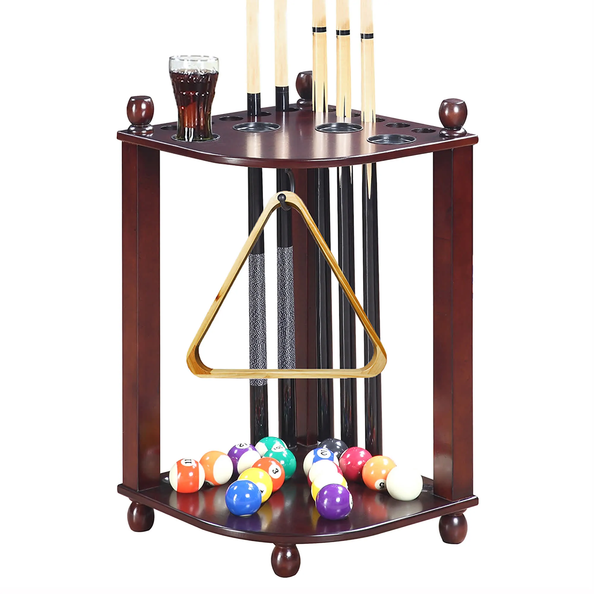 Regent 28-in Corner Floor Billiard Cue Rack