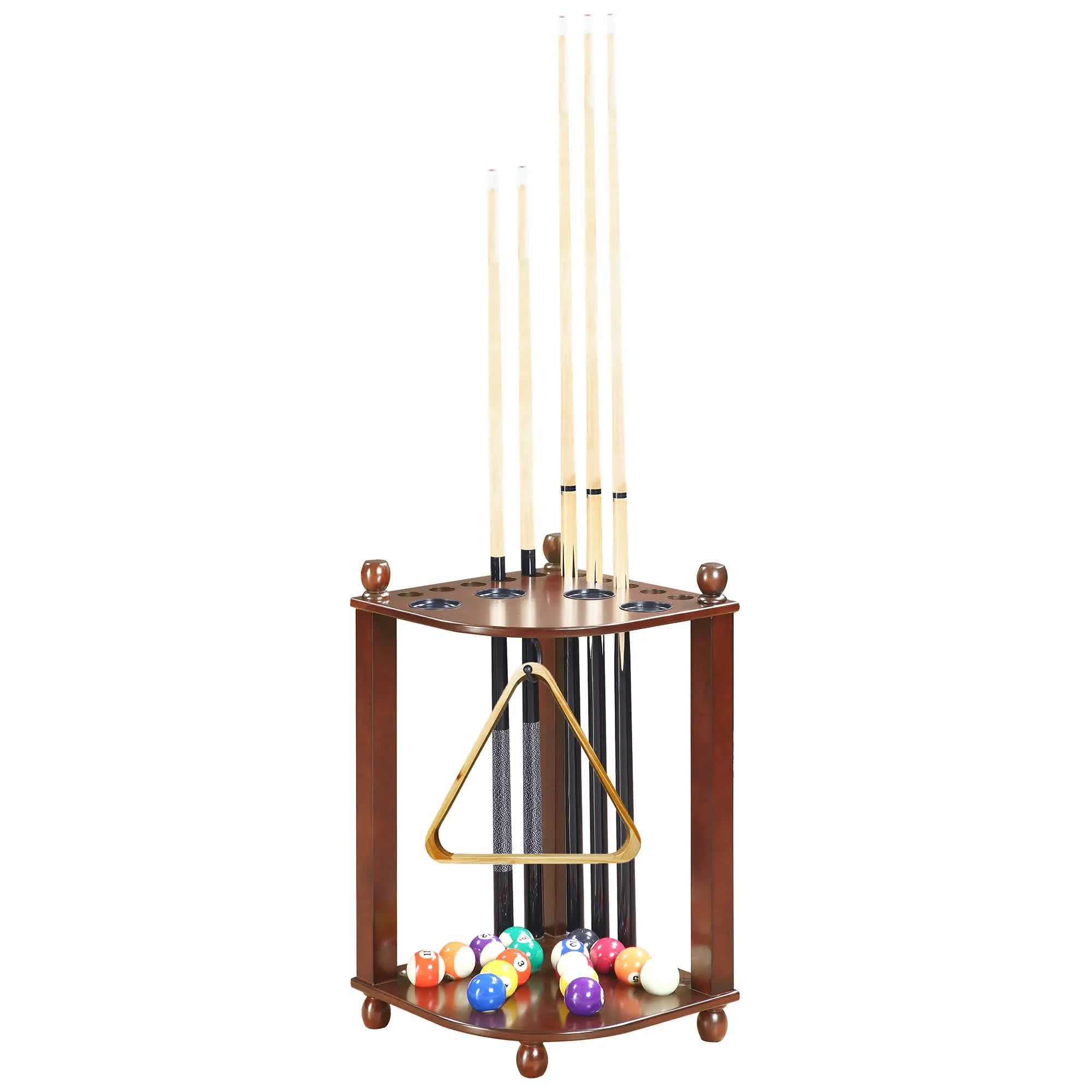 Regent 28-in Corner Floor Billiard Cue Rack