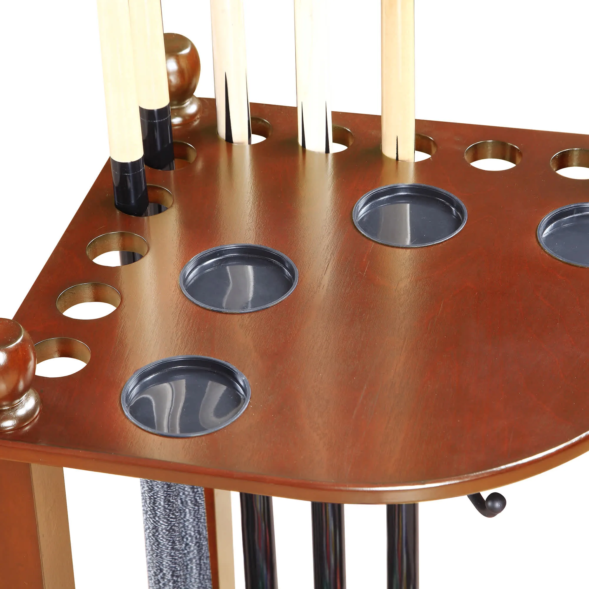 Regent 28-in Corner Floor Billiard Cue Rack