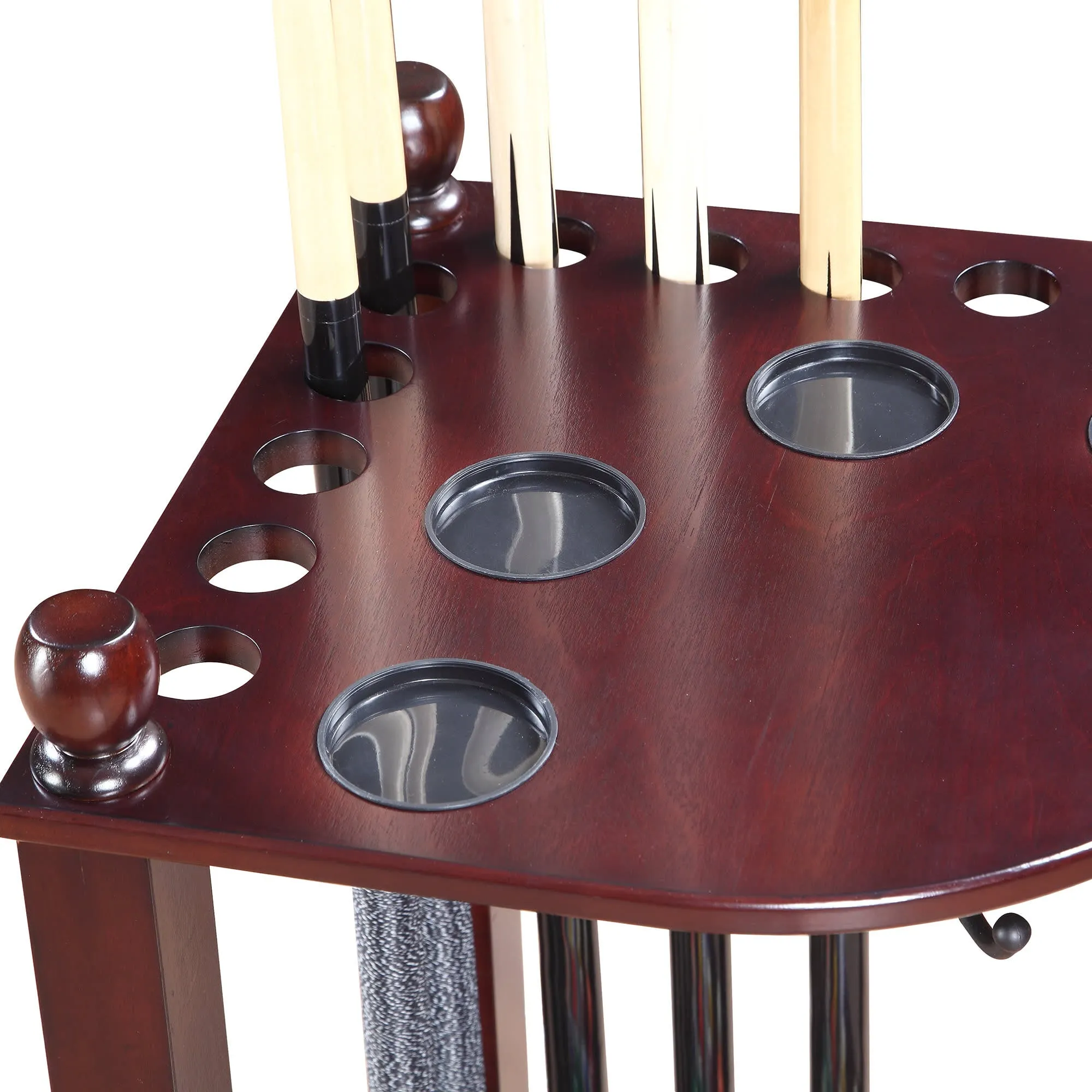 Regent 28-in Corner Floor Billiard Cue Rack